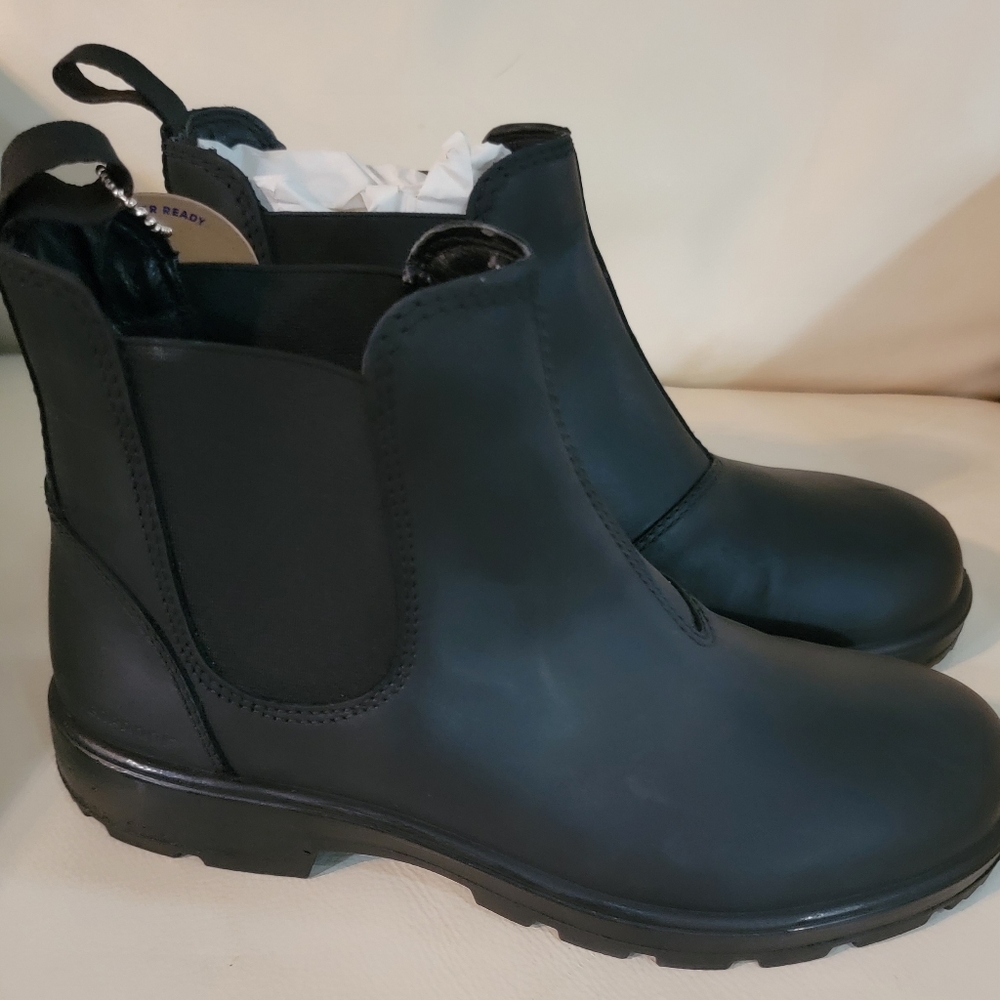 Aldo Chelsea Waterproof boots 6.5, fits more like 7.5.  Only worn a few times